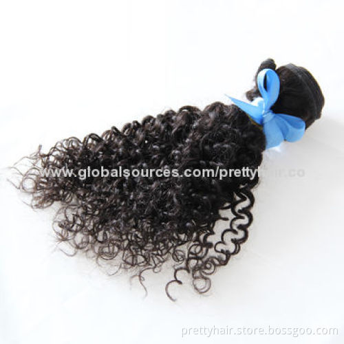 Peruvian kinky curl human hair